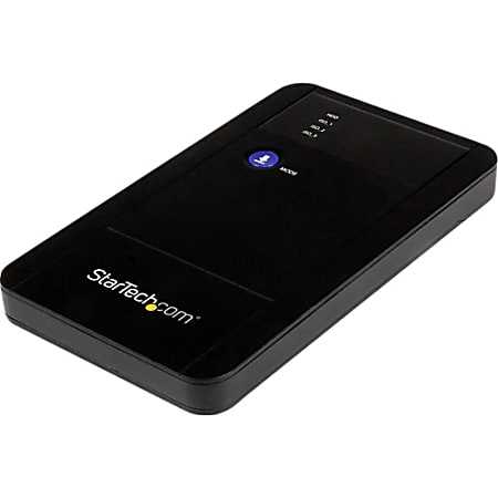 StarTech.com 2.5in USB 3.0 External Hard Drive Enclosure with Virtual ISO - Portable External SATA HDD