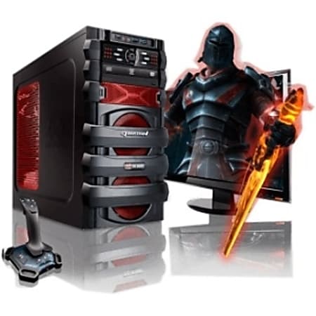 CybertronPC 5150 Escape GM2222C Desktop Computer - AMD FX-Series FX-4100 3.60 GHz - 8 GB DDR3 SDRAM - 500 GB HDD - Windows 7 Home Premium - Mid-tower - Black
