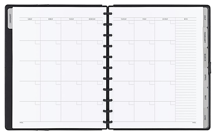 tul-discbound-monthly-planner-starter-set-undated-letter-size-leather-cover-black-office-depot