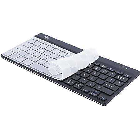Ergoguys R-Go Tools Hygienic Keyboard Protector Cover for RGOCOUSWDBL - For Keyboard - White - Water Proof, Dust Proof, Spill Resistant, Liquid Resistant - Silicone - 1