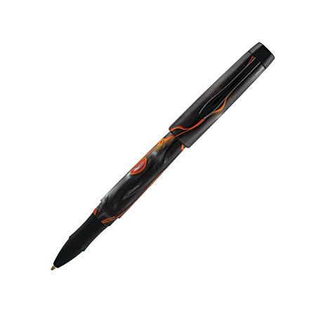 Monteverde® Intima™ Rollerball Pen, Fine Point, 0.7 mm, Gray Barrel, Black Ink