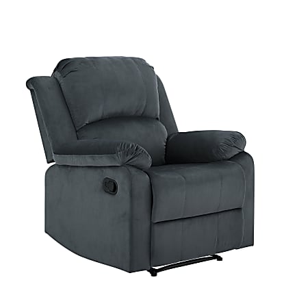 Gray manual recliner shop