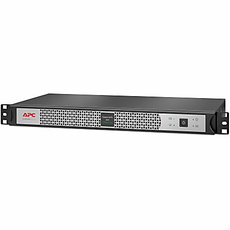 APC by Schneider Electric Smart-UPS 500VA Rack/Floor Mountable UPS - 1U Rack-mountable - AVR - 3 Hour Recharge - 2.70 Minute Stand-by - 120 V Input - 120 V AC Output - Sine Wave - Serial Port - 4 x NEMA 5-15R - 4 x Battery/Surge Outlet