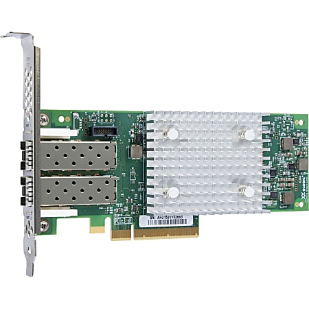 HPE StoreFabric SN1100Q 16Gb Dual Port Fibre Channel Host Bus Adapter - PCI Express 3.0 - P9D94A