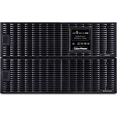 CyberPower Smart App Online OL6KRT - UPS (rack-mountable/external) - AC 200-240 V - 5400 Watt - 6000 VA - 7 Ah  10/100