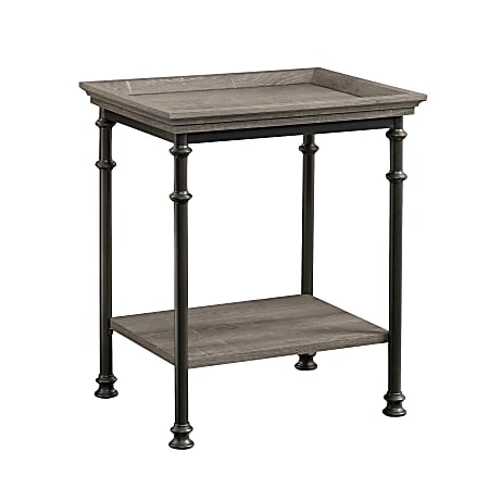 Sauder® Canal Street Side Table, 24-1/2"H x 17-1/2"W x 21-1/2"D, Northern Oak