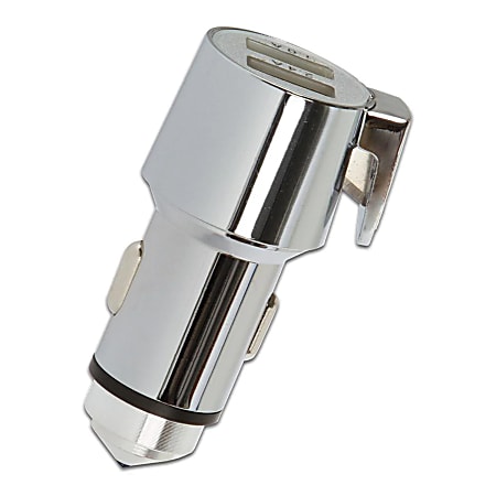 Limitless Innovations ChargeHub V2 3-In-1 Vehicle Emergency Multi-Tool, Chrome, CRG-V2-002