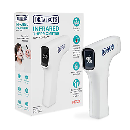 Dr. Talbot&#x27;s Infrared Forehead Thermometer, Non-Contact