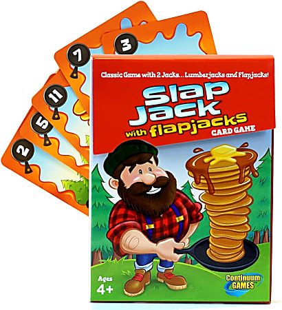 Continuum Games Kids’ Card Game, Slap Jack, Total Qty 1