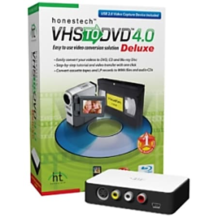 Honest Technology VHS to DVD 4.0 Deluxe