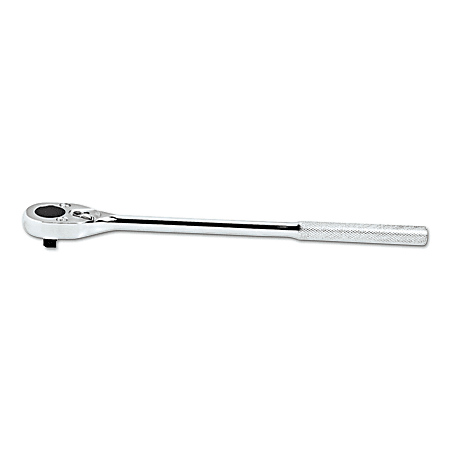 Black+Decker Classic Long Handle Pear Head Ratchet, 3/8 in, 11 in L, Full Polish
