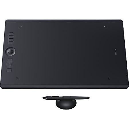 Wacom Intuos Pro Pen Tablet Large - Graphics Tablet - 12.24"x8.50" - 5080 lpi - Touchscreen - Multi-touch Screen Wired/Wireless - PTH860