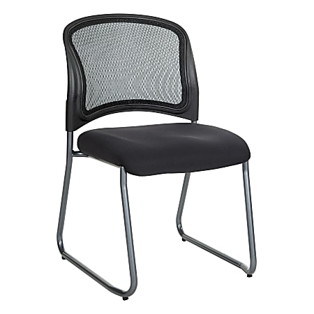Office Star™ ProGrid Visitors Chair, Black