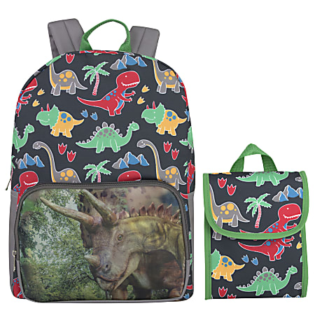 Multi-Color Dinos - Kids Dinosaur Backpack