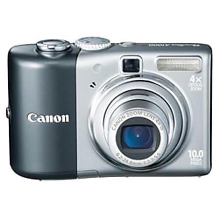 Canon PowerShot A1000 IS 10.0-Megapixel Digital Camera, Gray