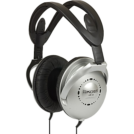Koss Wired Stereo Headphones Silver UR18 Office Depot