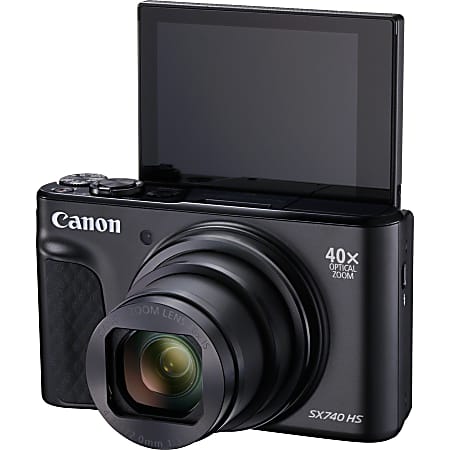 展示品　Canon PowerShot SX740 HS Canon PowerShot SX740 HS 20.3 Megapixel Compact Camera Black