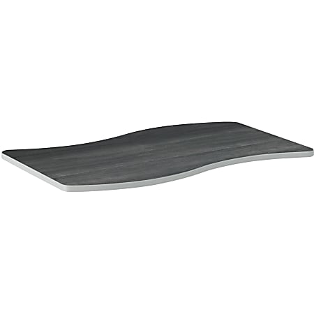 HON® Build 54"W Configurations Ribbon Table, Gray