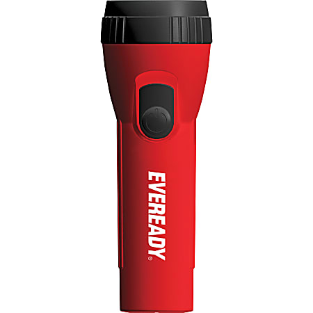 Eveready LED Economy Flashlight - LED - Bright White - 25 lm Lumen - 1 x D - Alkaline - Battery - Polypropylene - Assorted