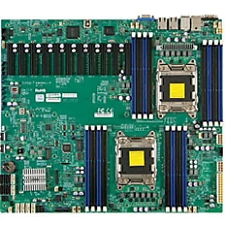 Supermicro X9DRX+-F Server Motherboard - Intel Chipset - Socket R LGA-2011 - Retail Pack
