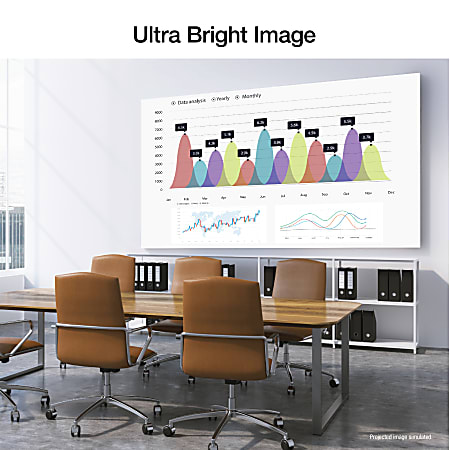 Epson EpiqVision Flex CO W01 WXGA Portable Projector V11HA86020