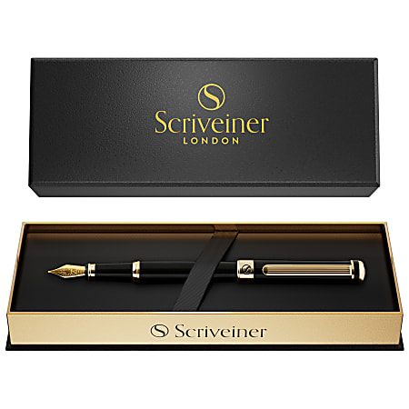 Scriveiner Classic Fountain Pen, Medium Point, 0.7 mm,