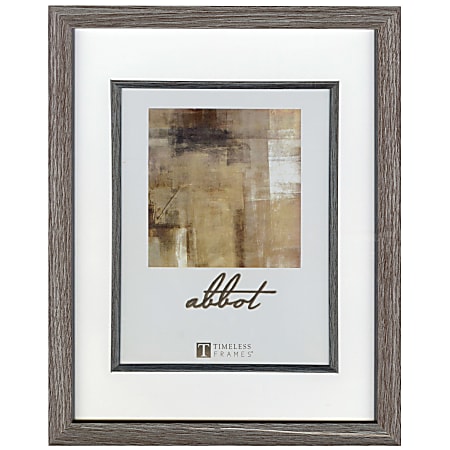 Timeless Frames® Abbot Frame, 8" x 10", Gray