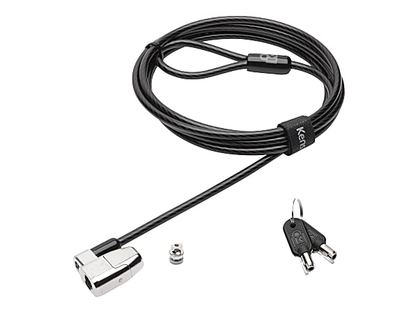 Kensington ClickSafe 2.0 Keyed Laptop Lock - Security cable - 6 ft