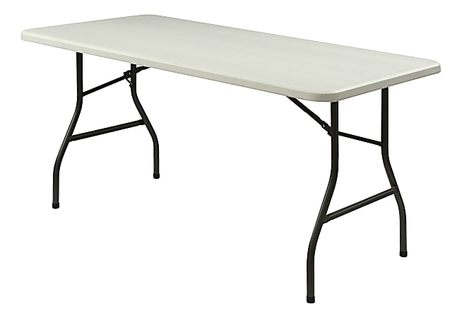 Lorell® Ultra-Lite Economy Folding Table, 29-3/10"H x