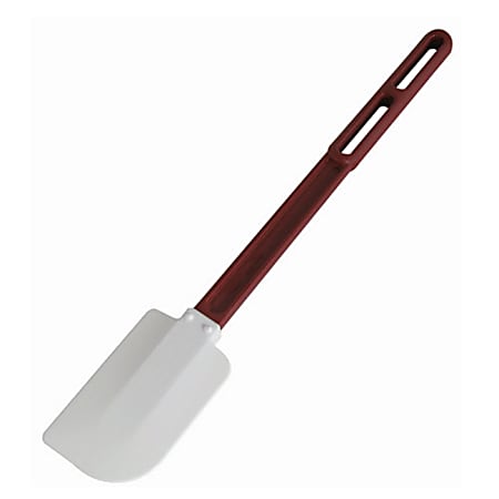 Vollrath High-Temp Rubber Spatula, 16 1/2", White