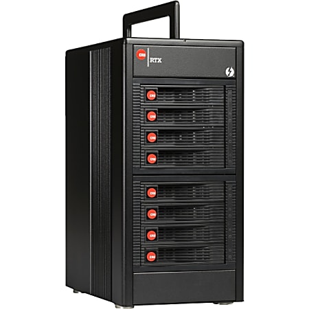 CRU RTX RTX800 TR DAS Array 8 x HDD Supported 32 TB Supported HDD ...