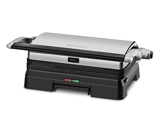 Cuisinart Griddler Countertop Grill, Brushed Stainless Steel Gr-4n