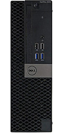 Dell™ Optiplex 3040 SFF Refurbished Desktop, Intel® Core™ i5, 8GB Memory, 256GB Solid State Drive, Windows® 10, RF610813