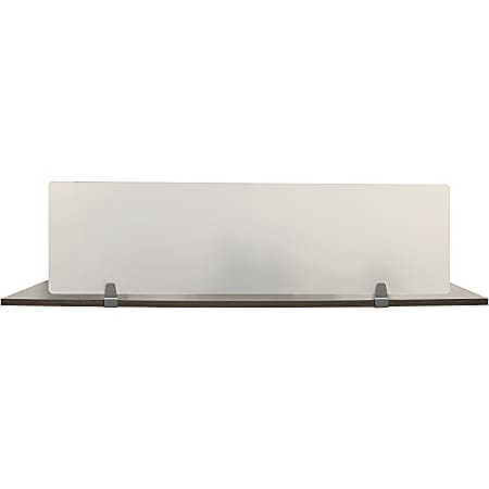 Lorell® Relevance Series Modesty/Privacy Panel, Clear, For 59 7/8"W Desk