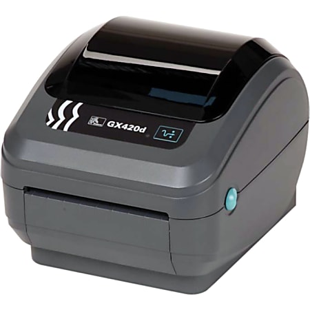 Zebra® GX420d Direct Thermal Monochrome (Black And White) Label Printer