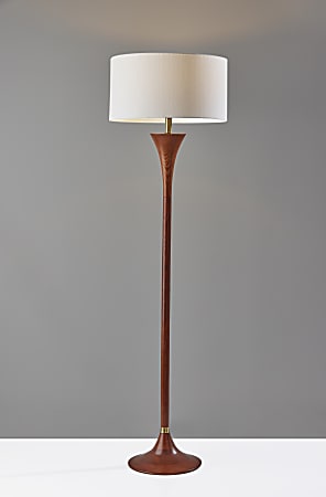 Adesso walnut floor lamp hotsell