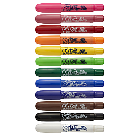 Mr. Sketch Scented Twistable Crayons, Assorted - 12 count