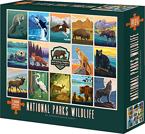 Willow Creek Press 1,000-Piece Puzzle, National Parks