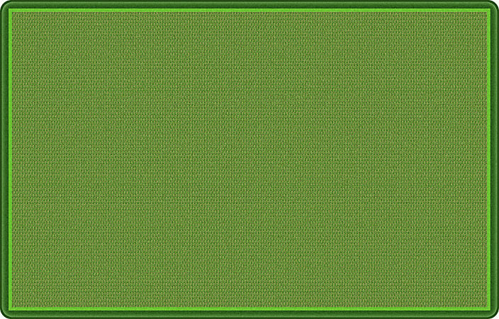 Flagship Carpets All Over Weave Area Rug, 10-3/4' x 13', Green