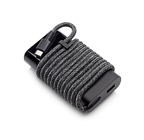 HP Laptop Charger For USB C Devices 671R2AAABA Office Depot