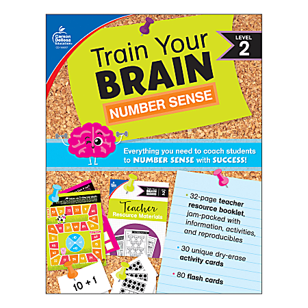 Carson Dellosa Education Train Your Brain: Number Sense