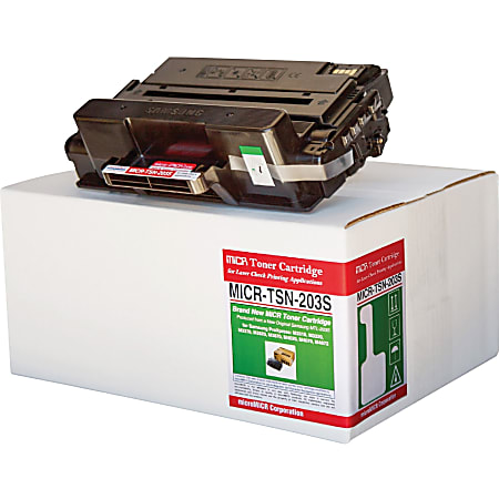 microMICR Standard Yield Laser Toner Cartridge - Alternative for Samsung MTL203S - Black - 1 Each - 3000 Pages microMICR Standard Yield Laser Toner Cartridge - Alternative for Samsung MTL203S - Black - 1 Each - 3000 Pages