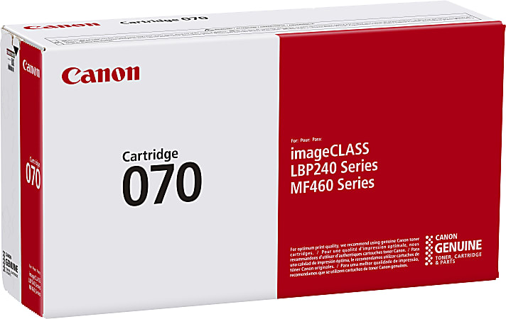 【返品交換不可】 Toner Black 070 Canon Cartridge Depot Office - 5639C001 プリンター・複合機