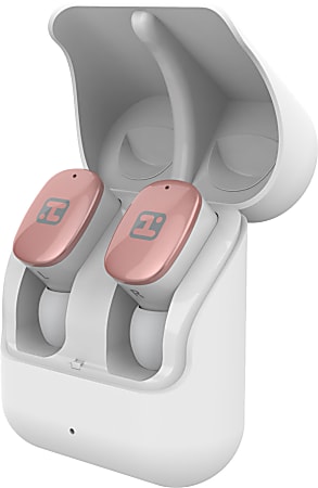 iHome AX-39 Flip-Top True Wireless Bluetooth® In-Ear Earbuds, White