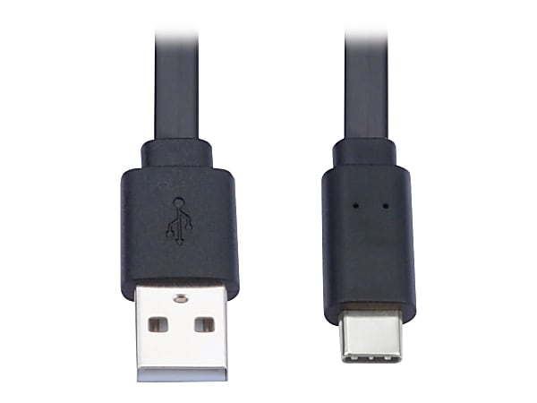 Tripp Lite USB-A to USB-C Flat Cable (M/M),