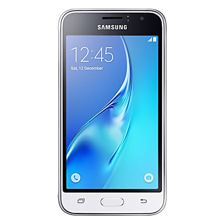 Samsung Galaxy J1 J120A Refurbished Cell Phone, White, PSC100688