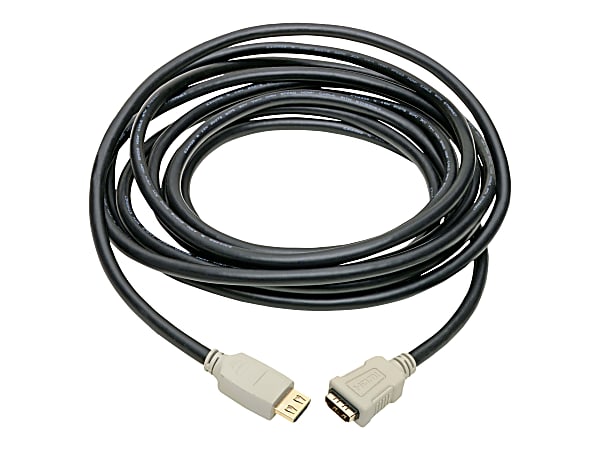 Tripp Lite HDMI 2.0b Extension Cable, 15', Beige/Black