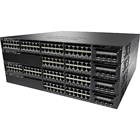 Cisco Catalyst 3650-8X24PD-L Switch - 24 Ports -