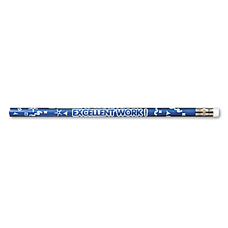Moon Products Excellent Work No. 2 Pencil - #2 Lead - Black Wood Barrel - 12 / Dozen