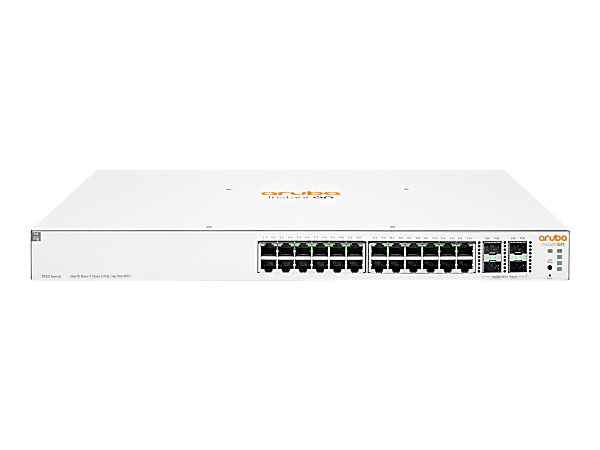 HPE Networking Instant On 1930 24G Class4 PoE 4SFP/SFP+ 195W Switch - Switch - L3 - managed - 24x 10/100/1000 (PoE) + 4x 1 Gigabit/10 Gigabit SFP+